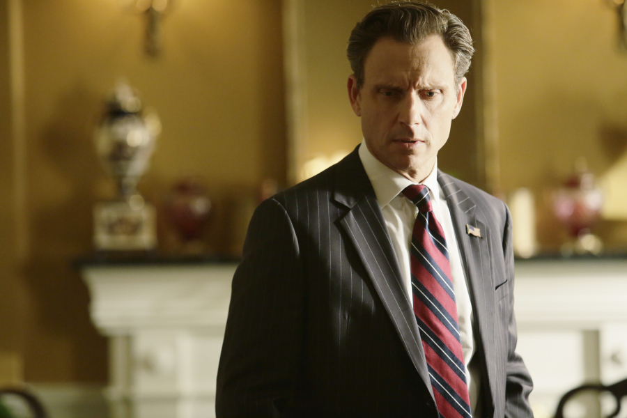 SCANDAL - "Paris is Burning" - Olivia and Fitz face some very big consequences and Mellie brings in an old friend to make sure she gets her way. Meanwhile, Abby shows Olivia she is fully capable of handling working at the White House, on "Scandal," THURSDAY OCTOBER 8 (9:00-10:00 p.m., ET) on the ABC Television Network. (ABC/Nicole Wilder) TONY GOLDWYN